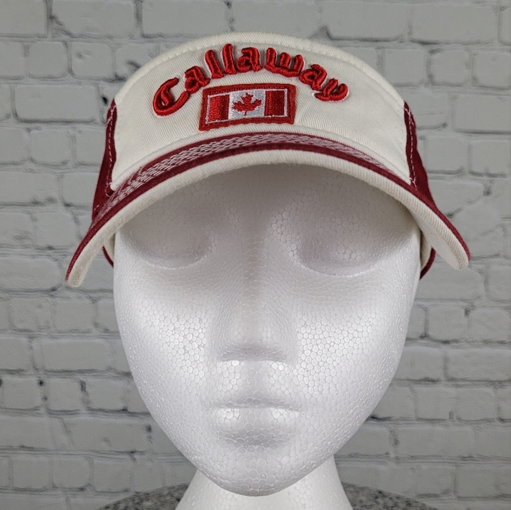 CALLAWAY GOLF | Canada flag adjustable sun visor